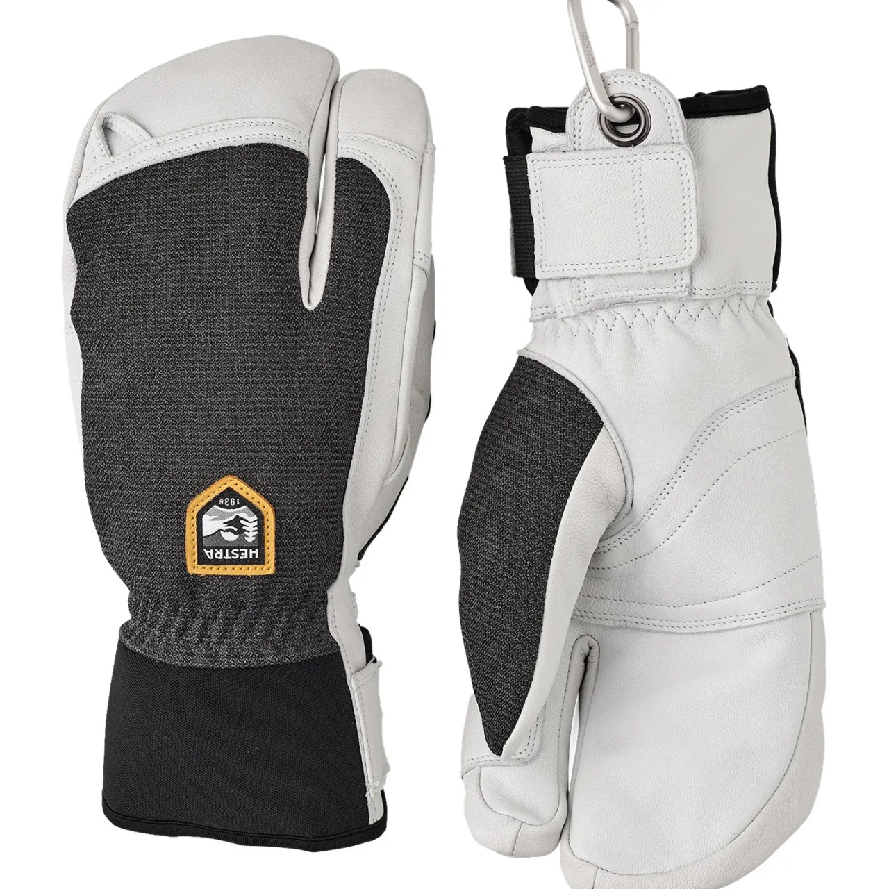 Hestra Army Leather Patrol 3-Finger Mittens-Women Gloves & Mittens|Gloves & Mittens