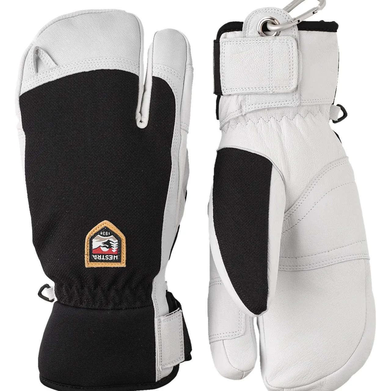 Hestra Army Leather Patrol 3-Finger Mittens-Women Gloves & Mittens|Gloves & Mittens