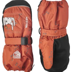 Hestra Baby Zip Long Mittens - Toddlers'-Women Toddler Gloves & Mittens|Gloves & Mittens