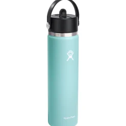 Hydro Flask 24oz Wide Mouth Flex Straw Cap Water Bottle-Women Active Clothing|Active Clothing