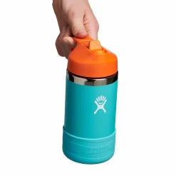 Hydro Flask 12oz Wide Mouth Straw Cap Water Bottle - Kids'-Kids Water Bottles|Kids 4T - 16