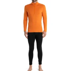 Icebreaker 260 Tech Long Sleeve Half Zip Top - Men's- Base Layers|Snow Clothing