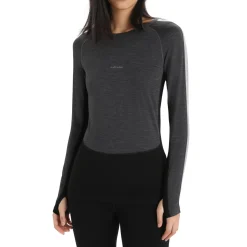 Icebreaker 200 Zoneknit Long-Sleeve Crew - Women's-Women Base Layers|Snow Clothing