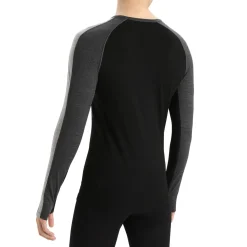 Icebreaker 200 ZoneKnit™ Long-Sleeve Crew - Men's- Base Layers|Snow Clothing