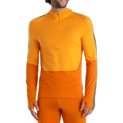 Icebreaker Merino 200 Sonebula Long-Sleeve Half Zip Hoodie - Men's- Base Layers|Snow Clothing