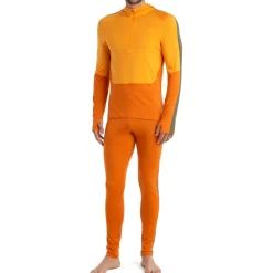 Icebreaker Merino 200 Sonebula Long-Sleeve Half Zip Hoodie - Men's- Base Layers|Snow Clothing