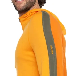 Icebreaker Merino 200 Sonebula Long-Sleeve Half Zip Hoodie - Men's- Base Layers|Snow Clothing