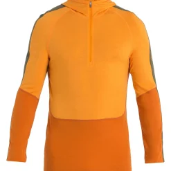 Icebreaker Merino 200 Sonebula Long-Sleeve Half Zip Hoodie - Men's- Base Layers|Snow Clothing