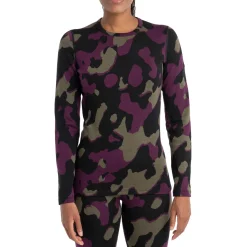 Icebreaker Merino 260 Vertex Long-Sleeve Crew - Women's-Women Base Layers|Snow Clothing