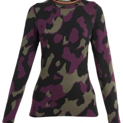 Icebreaker Merino 260 Vertex Long-Sleeve Crew - Women's-Women Base Layers|Snow Clothing