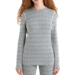 Icebreaker Merino 260 Vertex Long-Sleeve Crew - Women's-Women Base Layers|Snow Clothing