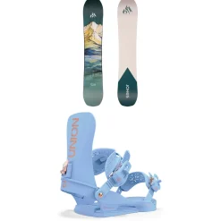 Jones Dream Weaver Snowboard + Union Juliet Snowboard Bindings - Women's 2025- Snowboards With Bindings|Snowboard Packages