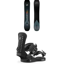 Jones Frontier Snowboard + Union Force Classic Snowboard Bindings 2025- Snowboards With Bindings|Snowboard Packages