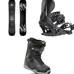 Jones Mountain Twin Pro Snowboard + Mercury Snowboard Bindings + thirtytwo TM-2 XLT Snowboard Boots 2025- Snowboards, Bindings & Boots|Snowboard Packages
