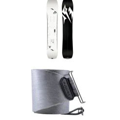 Jones Ultralight Solution Splitboard + Nomad Pro Quick Tension Tail Clip Splitboard Skins 2025- Splitboard Packages|Backcountry Snowboarding