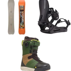 K2 Alchemist LTD Snowboard + Bond Snowboard Bindings + Evasion Snowboard Boots 2025- Snowboards, Bindings & Boots|Snowboard Packages