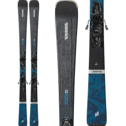 K2 Disruption 75 W Skis + Erp 10 Quikclik Free Bindings - Women's 2025 + Rossignol Pure 70 Ski Boots - Women's- Skis, Boots & Bindings|Skis With Bindings