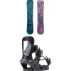 K2 Dreamsicle Snowboard + Bedford Snowboard Bindings - Women's 2025- Snowboards With Bindings|Snowboard Packages