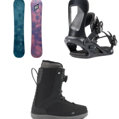 K2 Dreamsicle Snowboard + Bedford Snowboard Bindings + Haven Snowboard Boots - Women's 2025- Snowboards, Bindings & Boots|Snowboard Packages