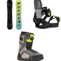 K2 Embassy Snowboard + Bond Snowboard Bindings + Boundary Snowboard Boots 2025- Snowboards, Bindings & Boots|Snowboard Packages