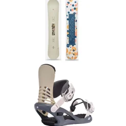 K2 First Lite Snowboard + Cassette Snowboard Bindings - Women's 2025- Snowboards With Bindings|Snowboard Packages