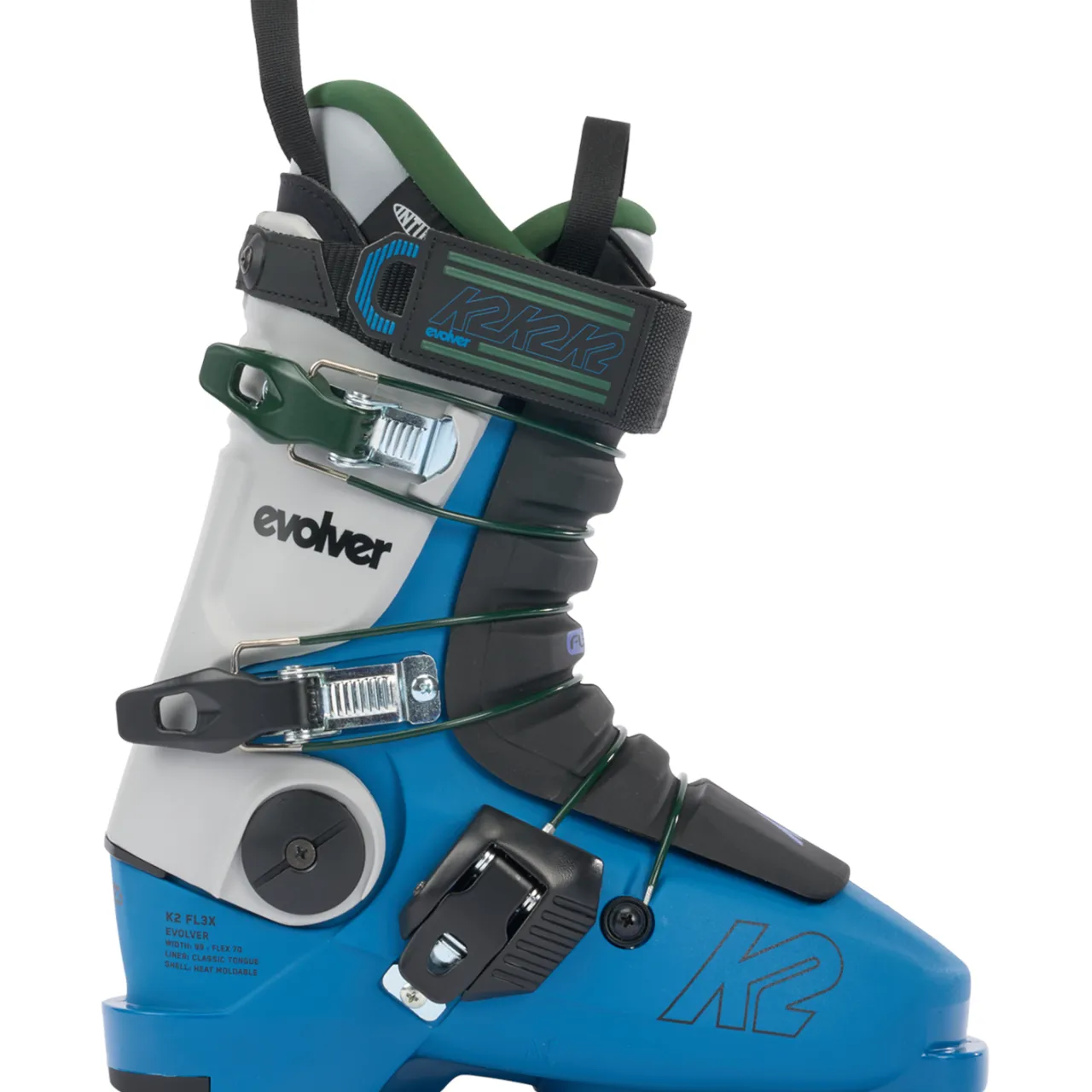 K2 FL3X Evolver Ski Boots - Kids' 2024-Kids Ski Boots|Ski Boots