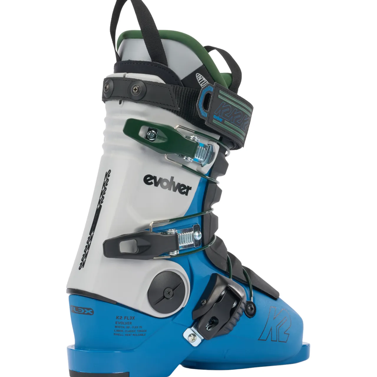 K2 FL3X Evolver Ski Boots - Kids' 2024-Kids Ski Boots|Ski Boots