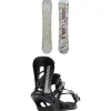 K2 Gateway Pop Snowboard + Sonic Snowboard Bindings 2025- Snowboards With Bindings|Snowboard Packages