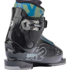 K2 Indy Skis + FDT 4.5 Bindings + Indy 1 Ski Boots + evo Sessel Helmet + Goggle Combo - Kids'-Kids Skis|Kids Ski Packages