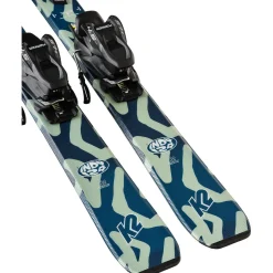 K2 Indy Skis + FDT 4.5 Bindings + Indy 1 Ski Boots + evo Sessel Helmet + Goggle Combo - Kids'-Kids Skis|Kids Ski Packages