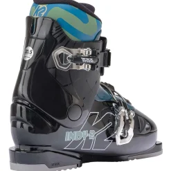 K2 Indy Skis + FDT 4.5 Bindings + Indy 2 Ski Boots + evo Sessel Helmet + Goggle Combo - Kids'-Kids Skis|Kids Ski Packages