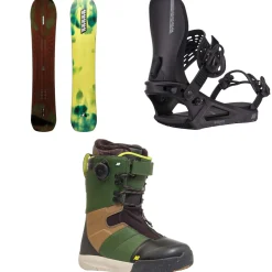 K2 Instrument Snowboard + Bond Snowboard Bindings + Evasion Snowboard Boots 2025- Snowboards, Bindings & Boots|Snowboard Packages