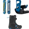 K2 Lil Mini Snowboard + Mini Turbo Snowboard Bindings + Mini Turbo Snowboard Boots - Kids' 2025-Kids Kids Snowboard Packages|Snowboard Packages