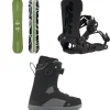 K2 Lime Lite Snowboard + Meridian Snowboard Bindings + Kinsley Snowboard Boots - Women's 2025- Snowboards, Bindings & Boots|Snowboard Packages