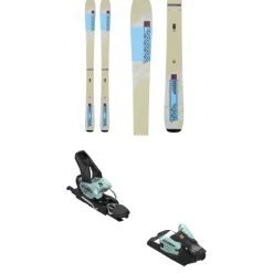 K2 Mindbender 90 C W Skis - Women's + Salomon Strive 12 GW Ski Bindings 2024- Skis With Bindings|Skis With Bindings