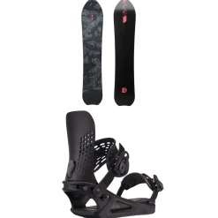K2 Niseko Pleasures Snowboard + Edition Snowboard Bindings 2025- Snowboards With Bindings|Snowboard Packages