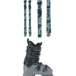 K2 Reckoner 92 W Skis - Women's + BFC 85 Ski Boots - Women's 2024- Skis, Boots & Bindings|Skis With Bindings