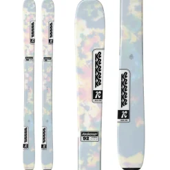 K2 Reckoner 92 W Skis - Women's 2025 + Salomon Strive 12 GW Ski Bindings- Skis With Bindings|Skis With Bindings