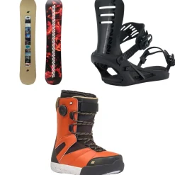 K2 World Peace Snowboard + Formula Snowboard Bindings  + Overdraft Snowboard Boots 2025- Snowboards, Bindings & Boots|Snowboard Packages