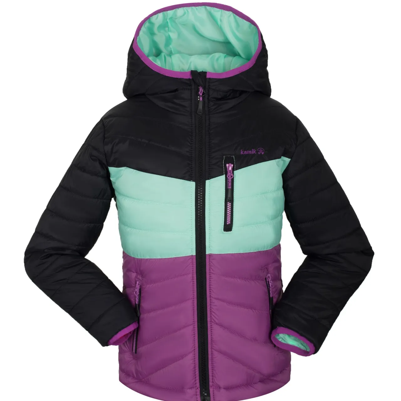 Kamik Harley Jacket - Girls'-Kids Girls Snow Clothing|Kids Snow Clothing