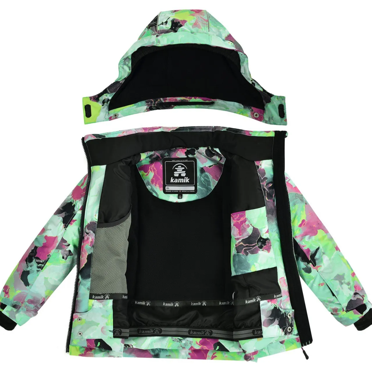 Kamik Orchida Jacket - Girls'-Kids Kids Jackets|Girls Snow Clothing