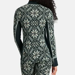 Kari Traa Else Wool Half Zip Top - Women's-Women Base Layers|Snow Clothing