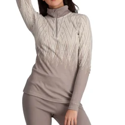 Kari Traa Juliane Wool Half Zip Top - Women's-Women Base Layers|Snow Clothing