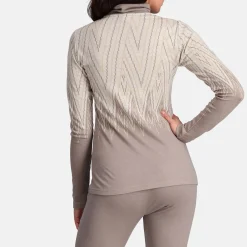 Kari Traa Juliane Wool Half Zip Top - Women's-Women Base Layers|Snow Clothing