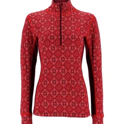 Kari Traa Rose Half Zip Top - Women's-Women Base Layers|Snow Clothing
