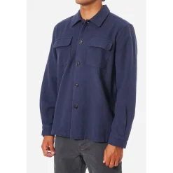 Katin Shiloh Solid Flannel - Men's- Casual Clothing|Shirts