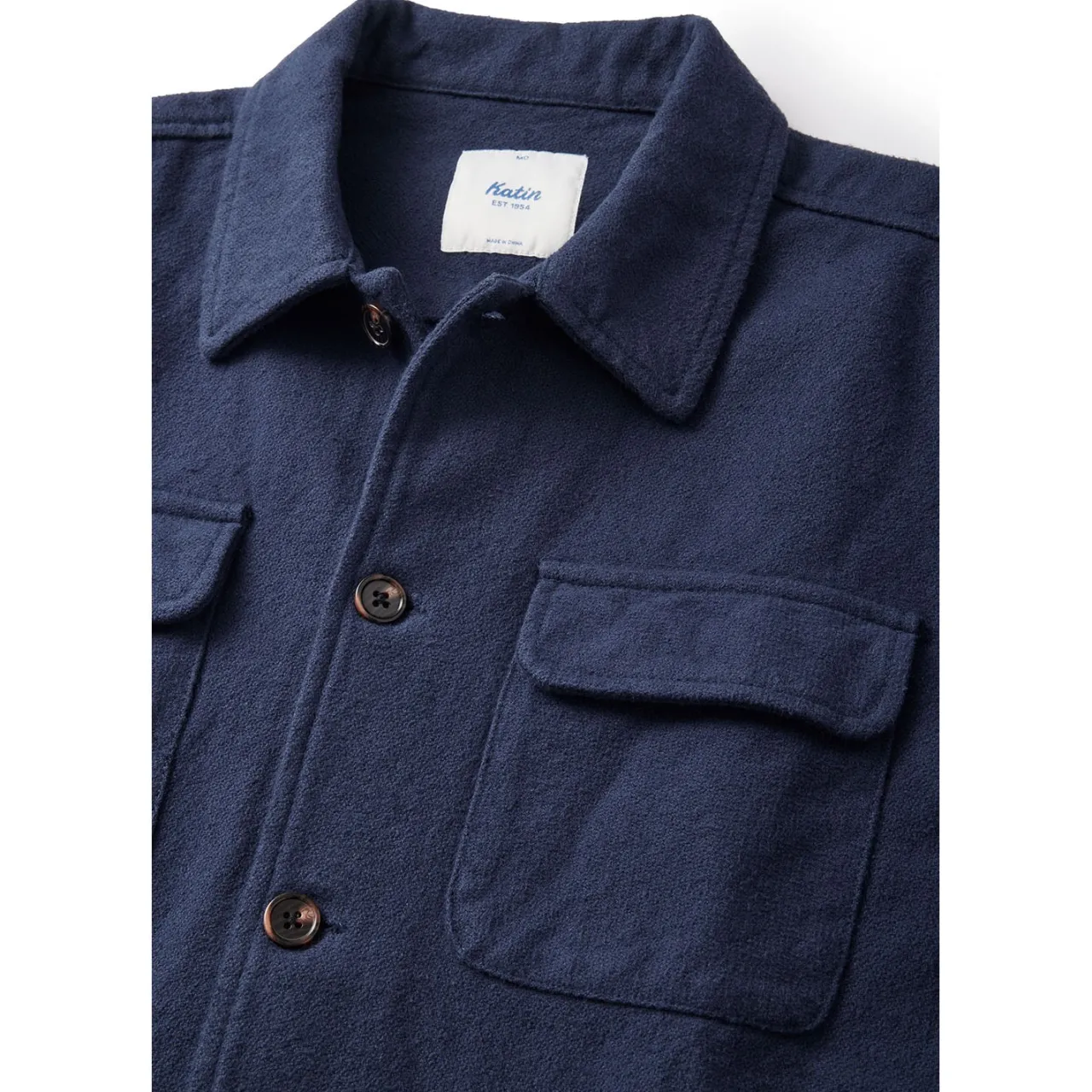 Katin Shiloh Solid Flannel - Men's- Casual Clothing|Shirts