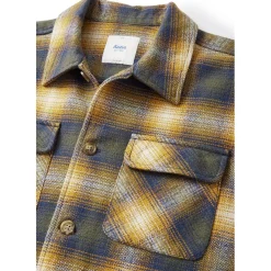 Katin Shiloh Solid Flannel - Men's- Casual Clothing|Shirts