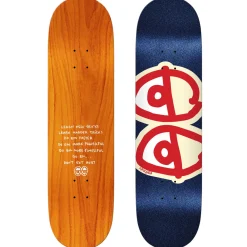 Krooked Eyes Glitter Fleck 8.5 Skateboard Deck- Decks