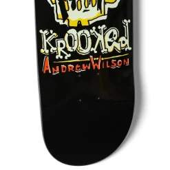 Krooked Wilson Positively Pro 8.5 Skateboard Deck- Decks